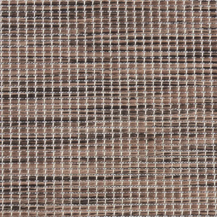 4' X 6' Brown Power Loom Area Rug