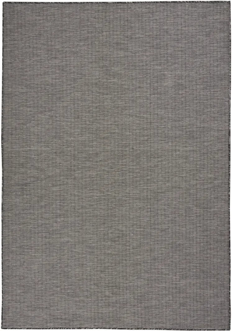 4' X 6' Charcoal Indoor Outdoor Area Rug