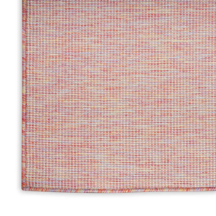 6' X 9' Dark Red Indoor Outdoor Area Rug