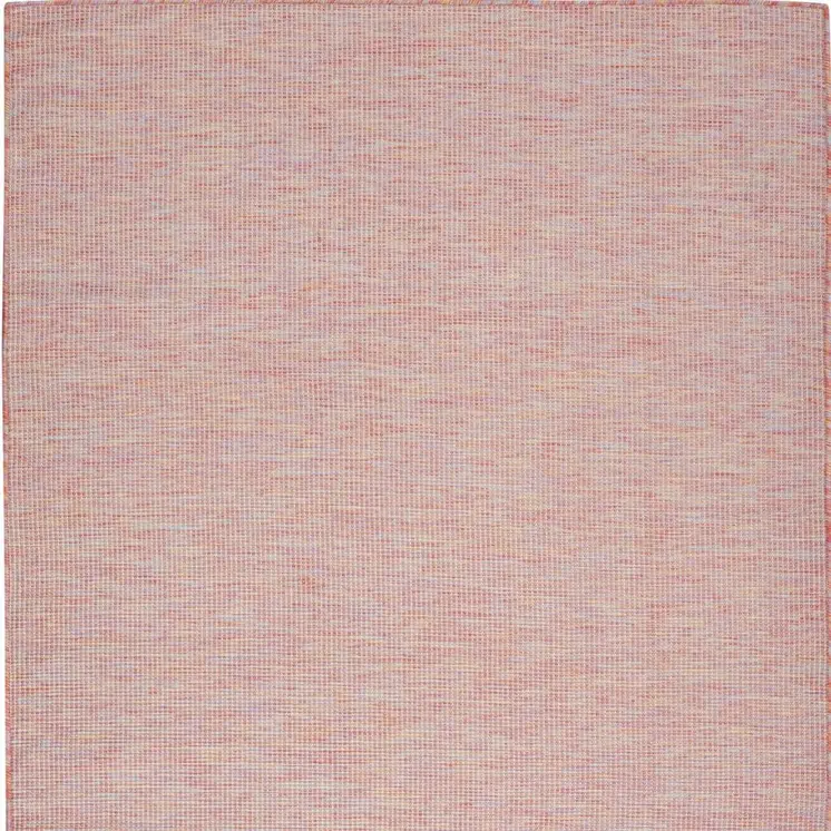 6' X 9' Dark Red Indoor Outdoor Area Rug