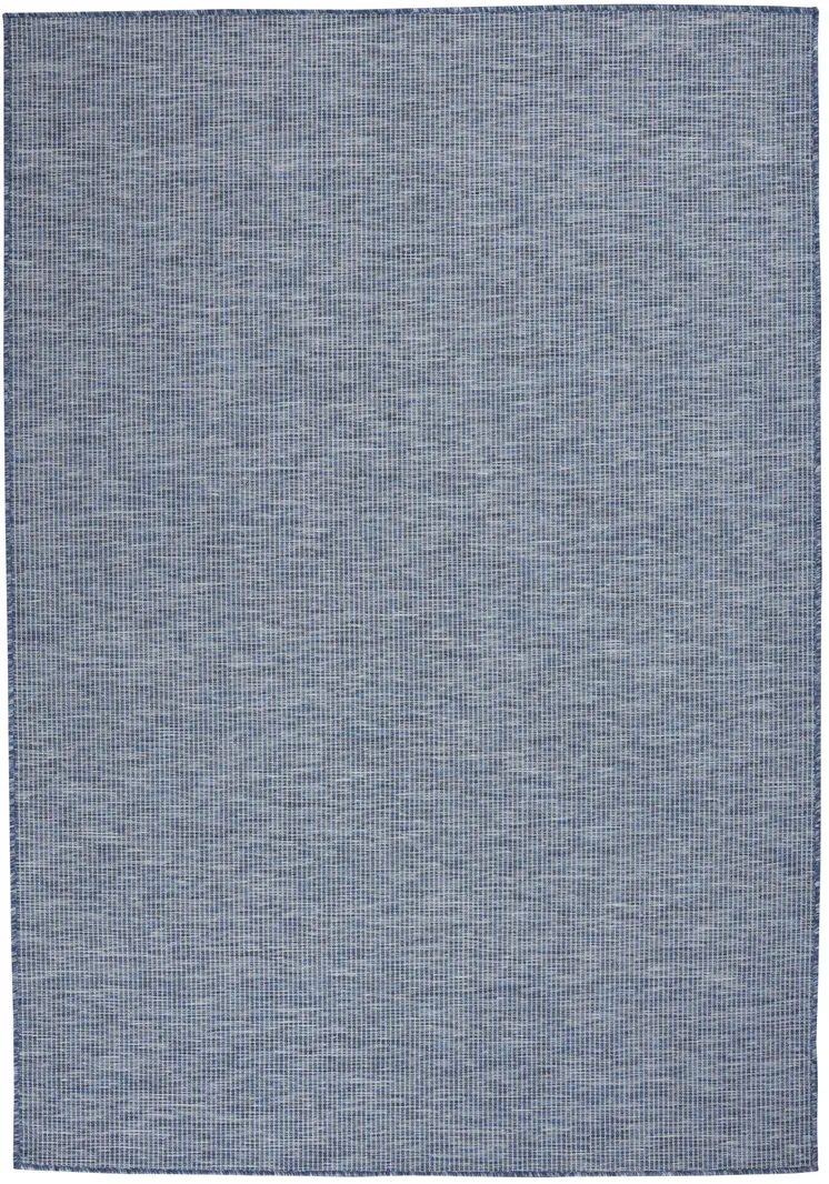 4' X 6' Navy Blue Power Loom Area Rug