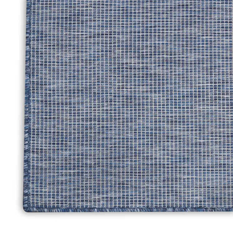 4' X 6' Navy Blue Power Loom Area Rug