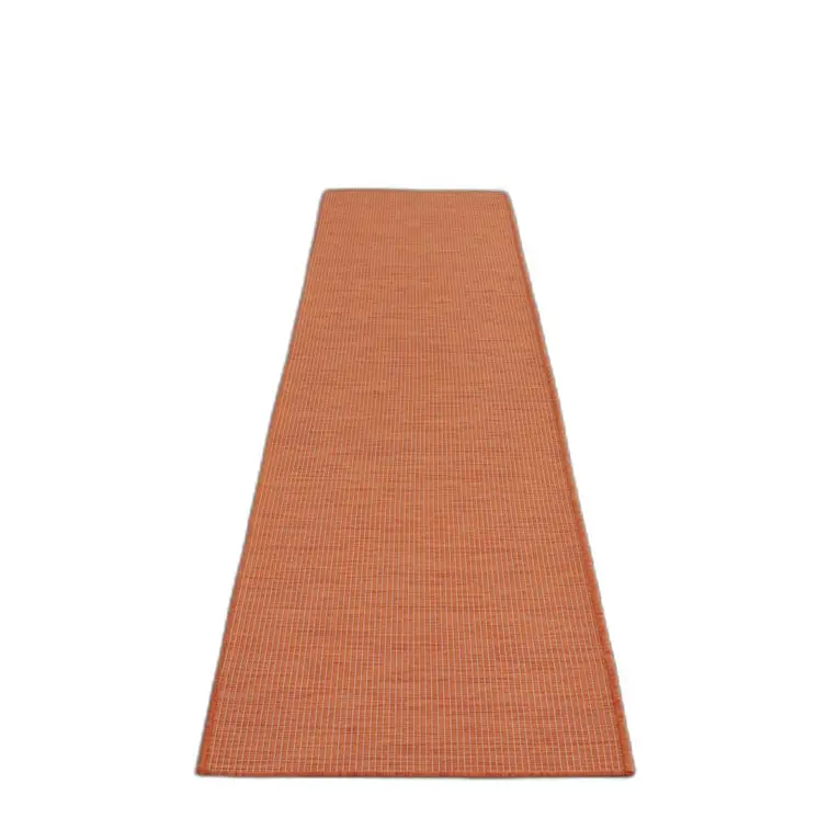 12' Terracotta Indoor Outdoor Area Rug
