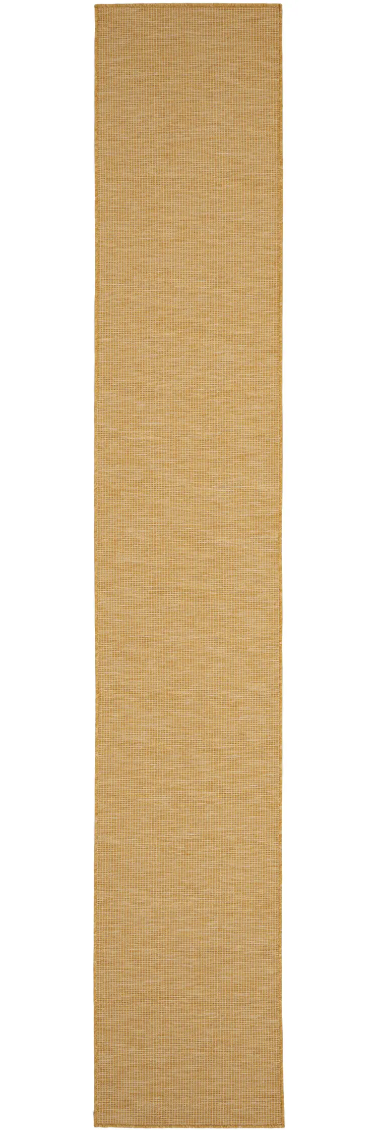 10' Yellow Indoor Outdoor Area Rug
