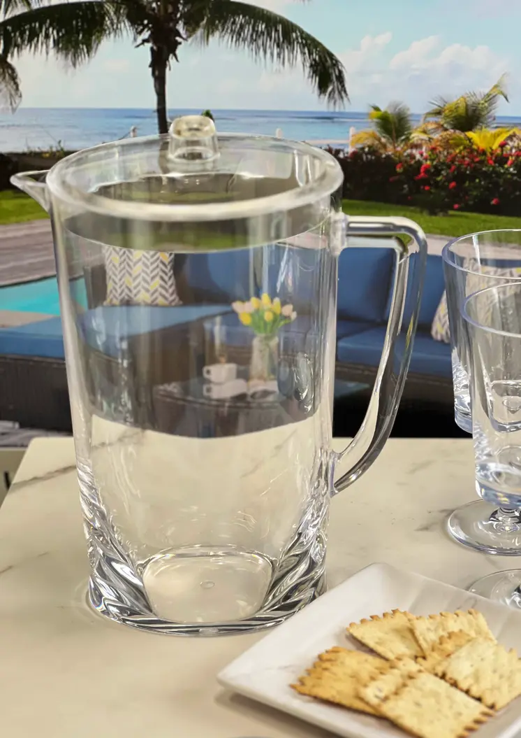 2.75 Quart Clear Acrylic Pitcher