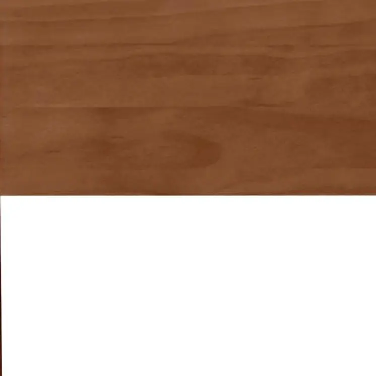 Brown Shiplap Texture Solid Wood Queen Bed Frame