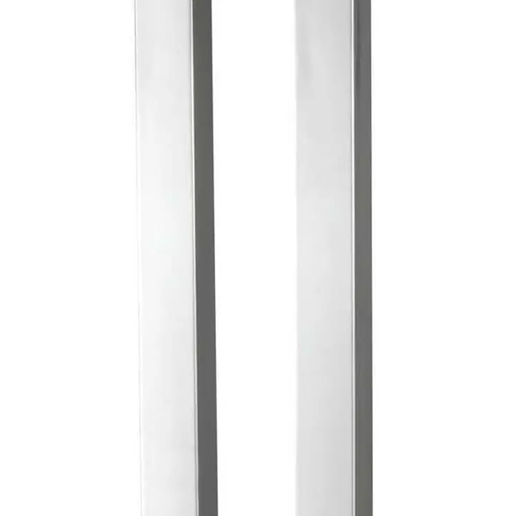 26" Nickel Metal Two Light Desk USB Table Lamp With White Novelty Shade