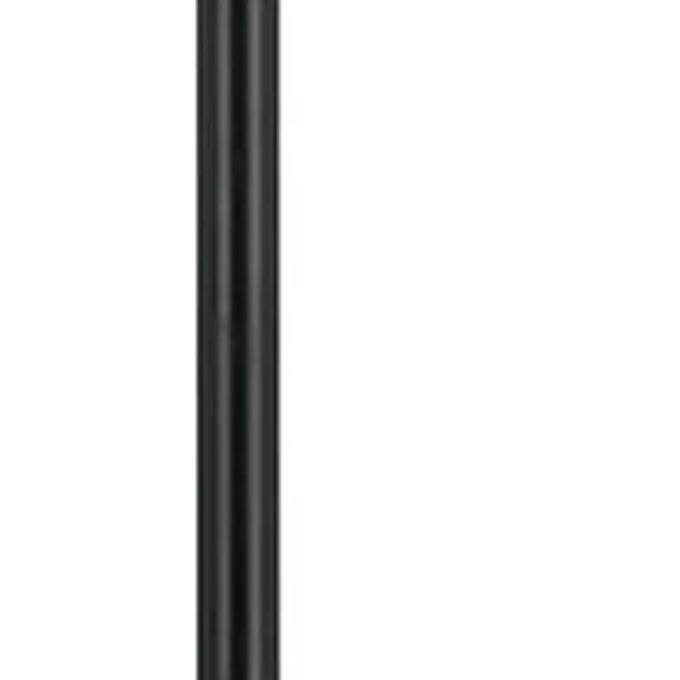 60" Bronze Traditional Shaped Floor Lamp With Tan Square Shade