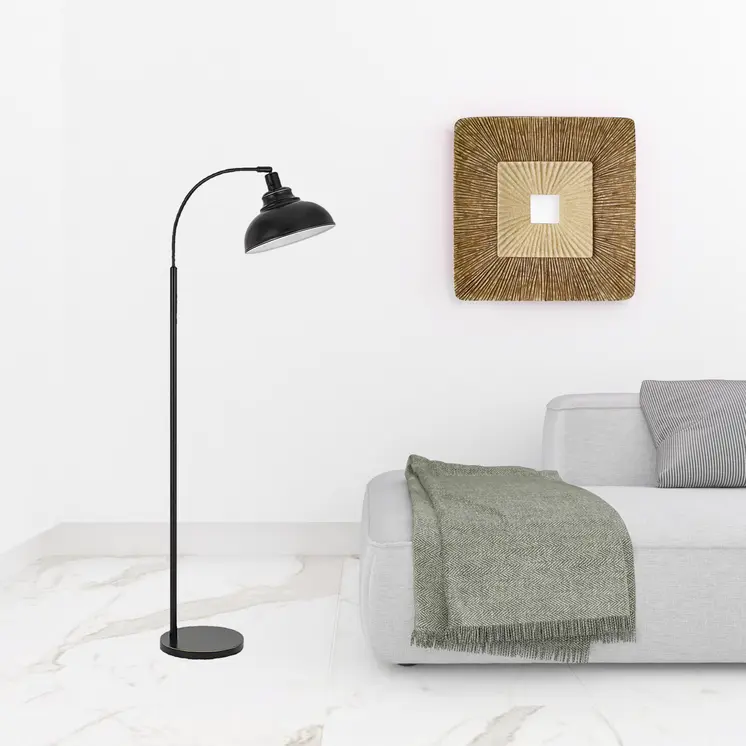 61" Bronze Traditional Shaped Floor Lamp