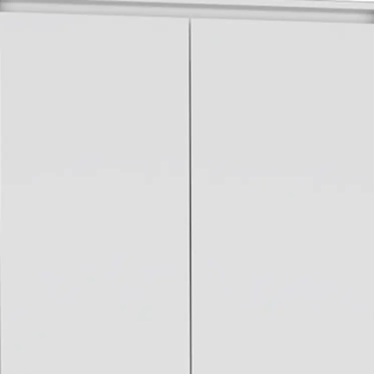 Two Piece White Bedroom Set