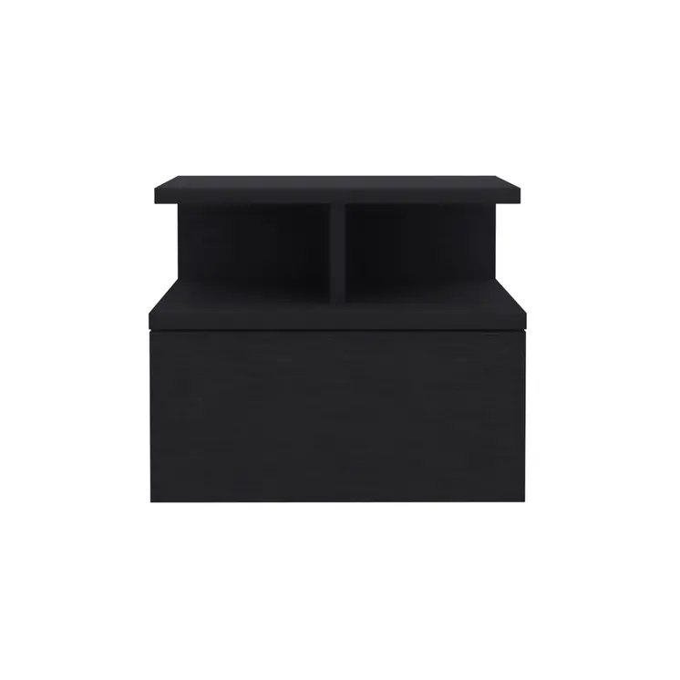 Two Piece Black Bedroom Set