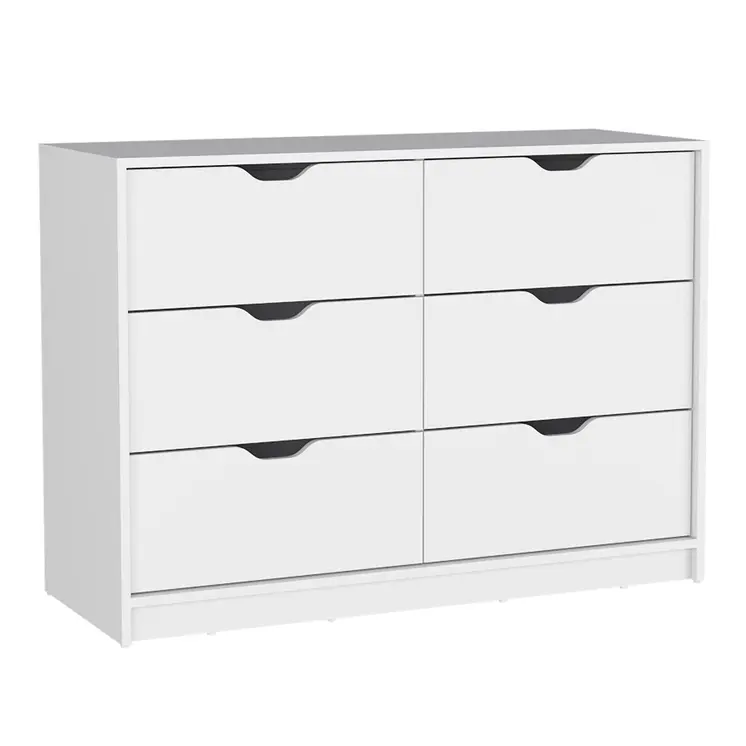 Two Piece White Bedroom Set