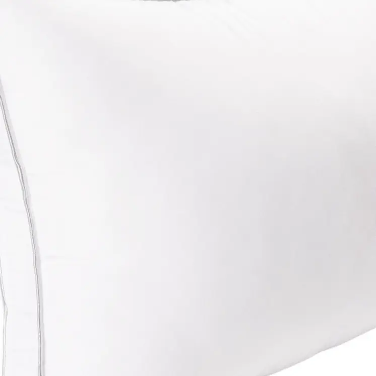 Set of Two Microfiber Down Alternative Medium Hypoallergenic Standard Size Bed Pillows