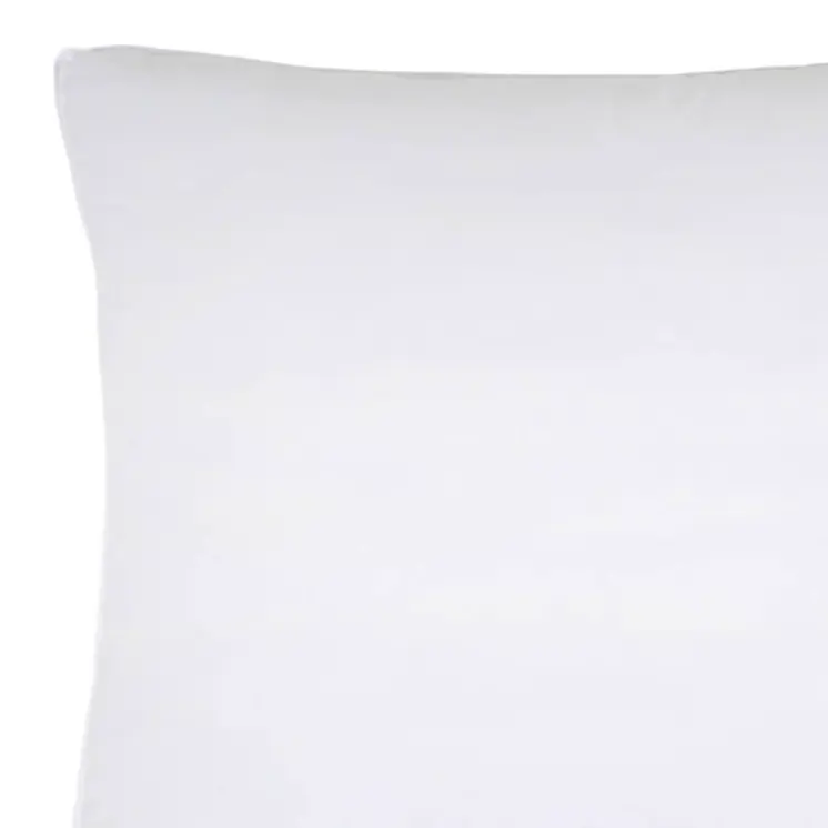 Set of Two Microfiber Down Alternative Medium Hypoallergenic European Size Bed Pillows
