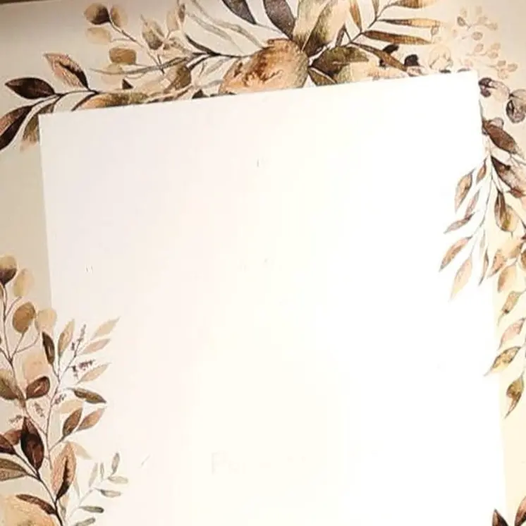 8" x 10" Gray And Natural Faux Terrazzo Resin And Solid Wood Tabletop Picture Frame