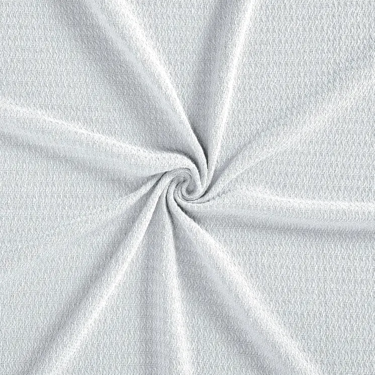 King White Cotton Waffle Weave Honeycomb Blanket