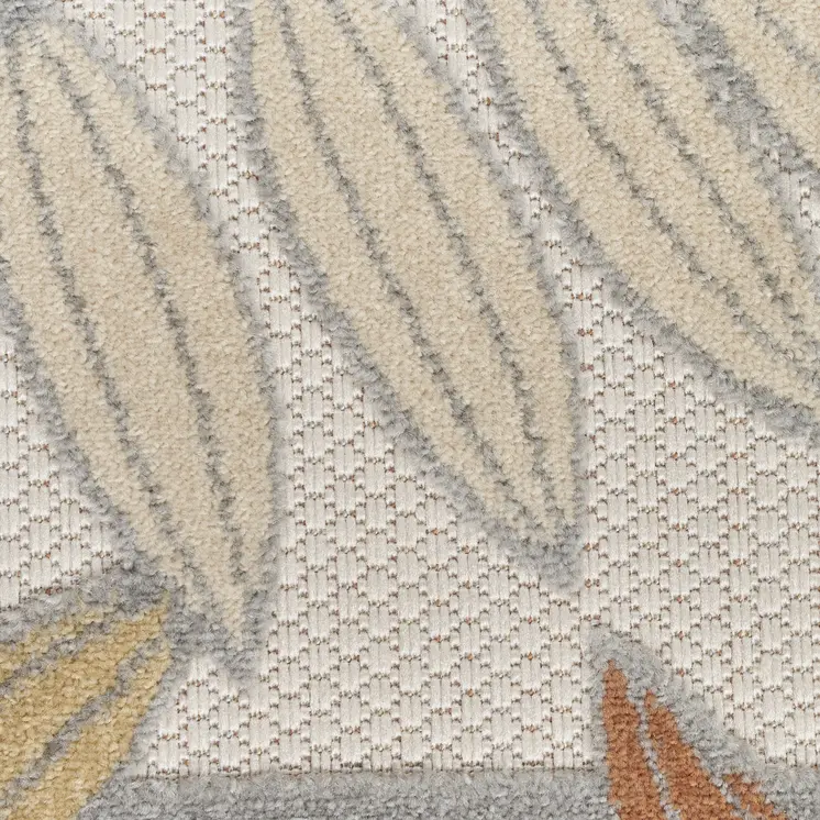 4' X 6' Blue Indoor Outdoor Area Rug