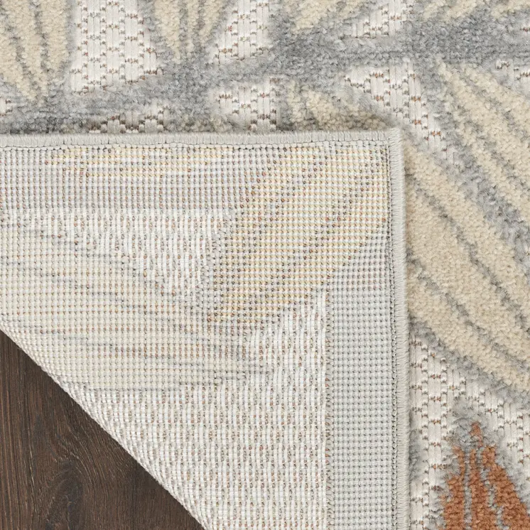 5' X 7' Blue Indoor Outdoor Area Rug