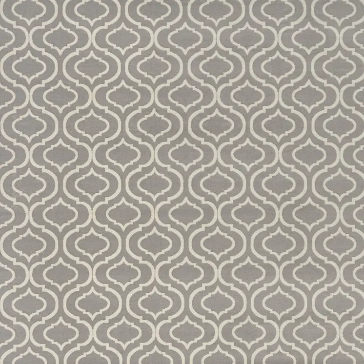 8' X 10' Gray Moroccan Power Loom Area Rug