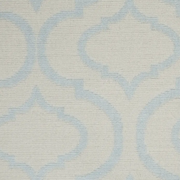 4' X 6' Gray Moroccan Power Loom Area Rug