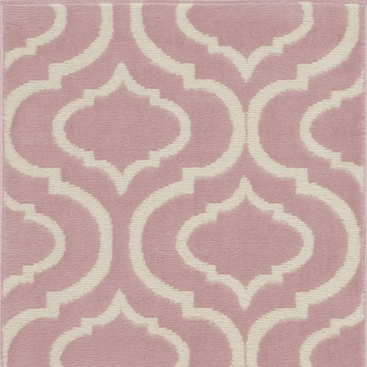 2' X 4' Gray Moroccan Power Loom Area Rug
