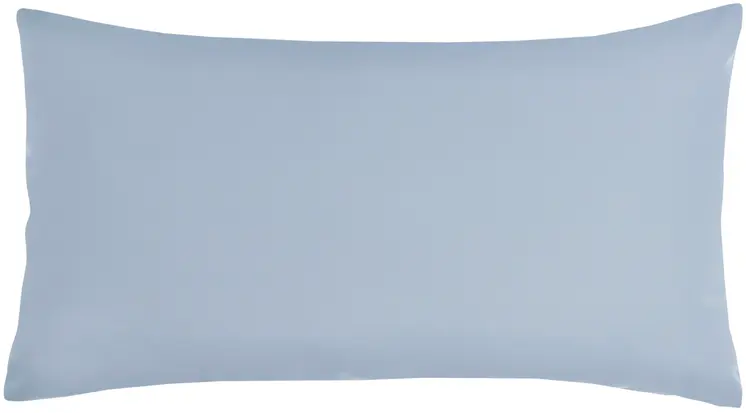 12" X 21" Light Blue Indoor Outdoor Throw Pillow