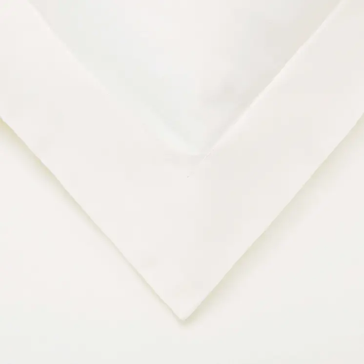 Ivory Queen Cotton Blend 1000 Thread Count Washable Duvet Cover Set