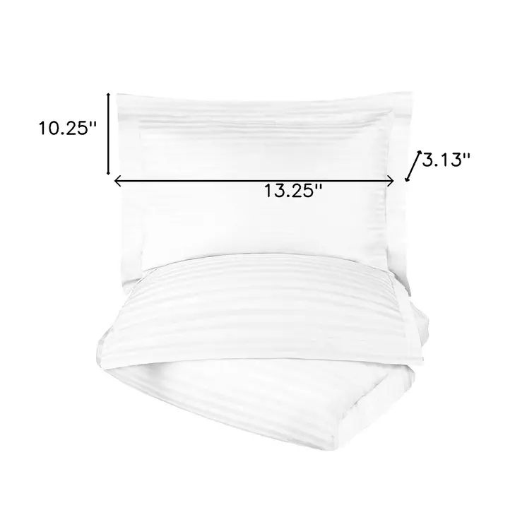 White King Cotton Blend 400 Thread Count Washable Duvet Cover Set