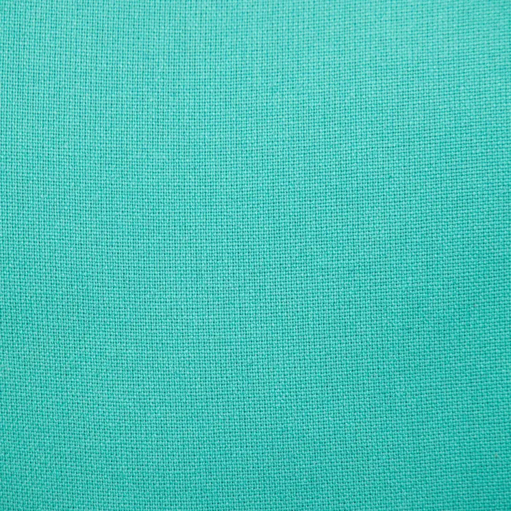 20" Blue Cotton Throw Pillow