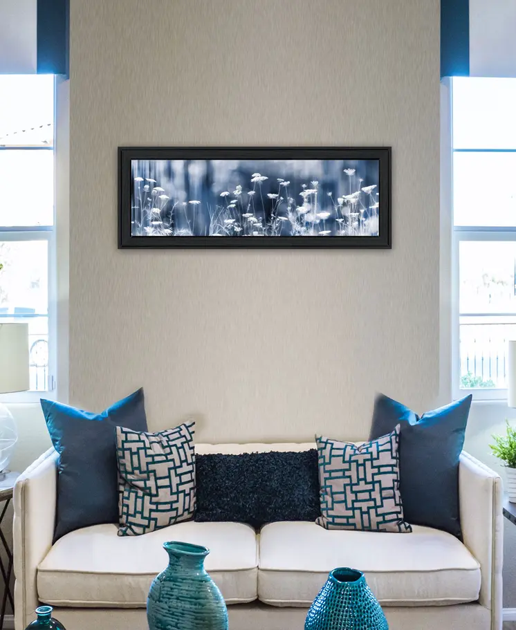 Summer Dreams Black Framed Print Wall Art