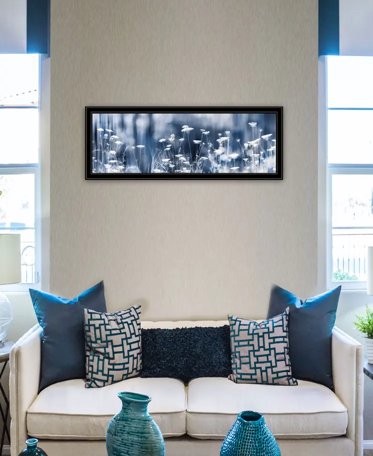 Summer Dreams Black Framed Print Wall Art
