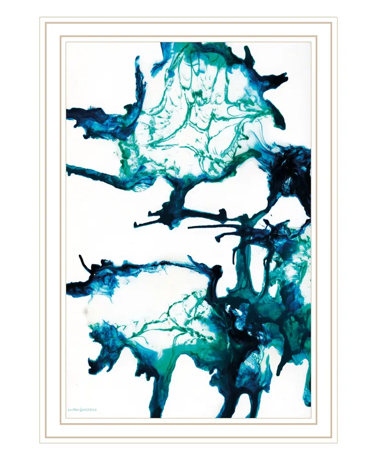 Ocean Living White Framed Print Wall Art