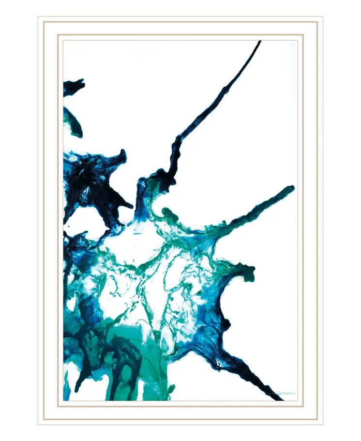 Ocean Living White Framed Print Wall Art