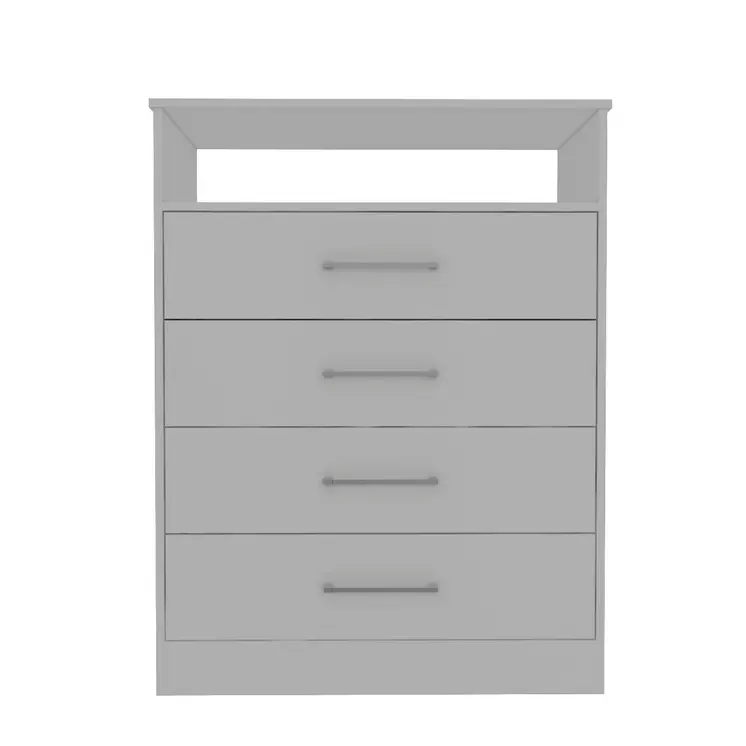 Two Piece White Bedroom Set