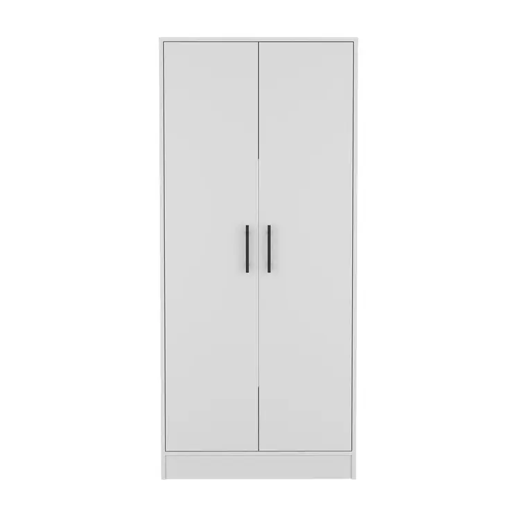 Two Piece White Bedroom Set