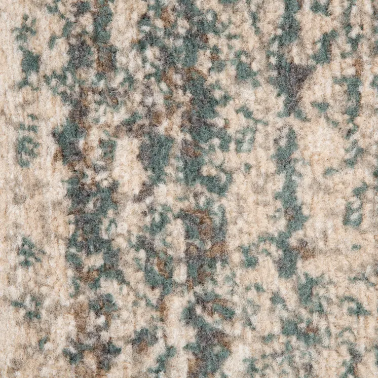 9' X 12' Gray and Ivory Abstract Power Loom Area Rug