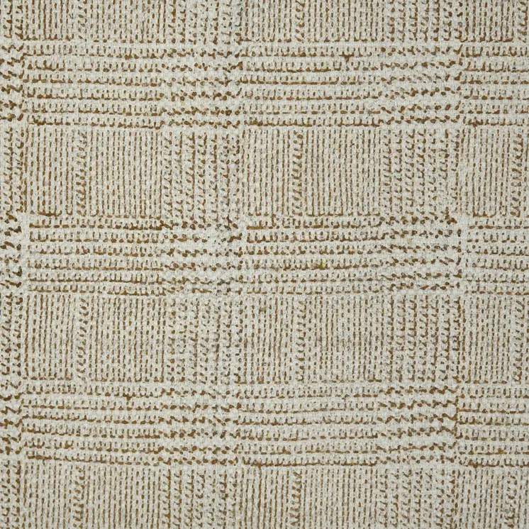 8' Brown Geometric Flatweave Handmade Distressed Runner Rug With Fringe