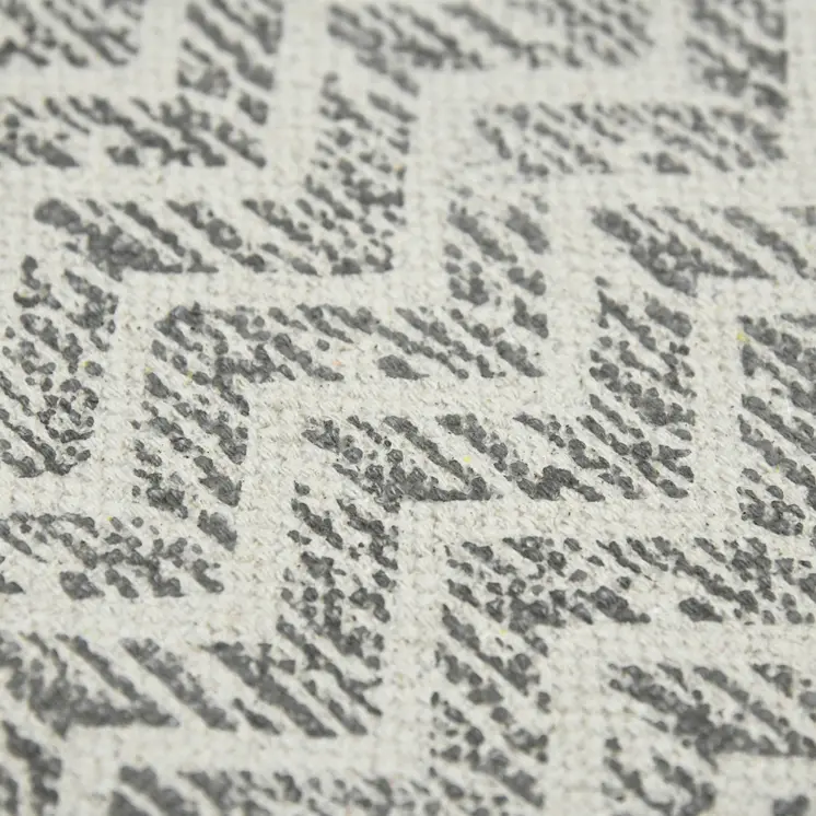 9' X 12' Gray And Brown Striped Flatweave Handmade Distressed Area Rug With Fringe