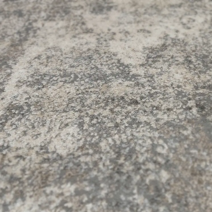 8' X 10' Beige Ivory And Gray Abstract Area Rug