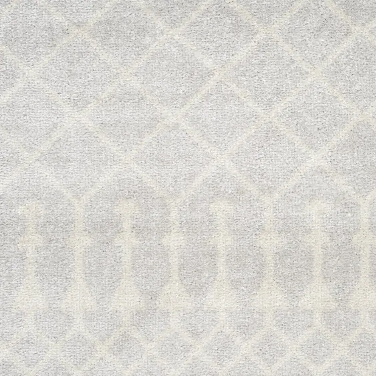 8' Gray Moroccan Runner Rug