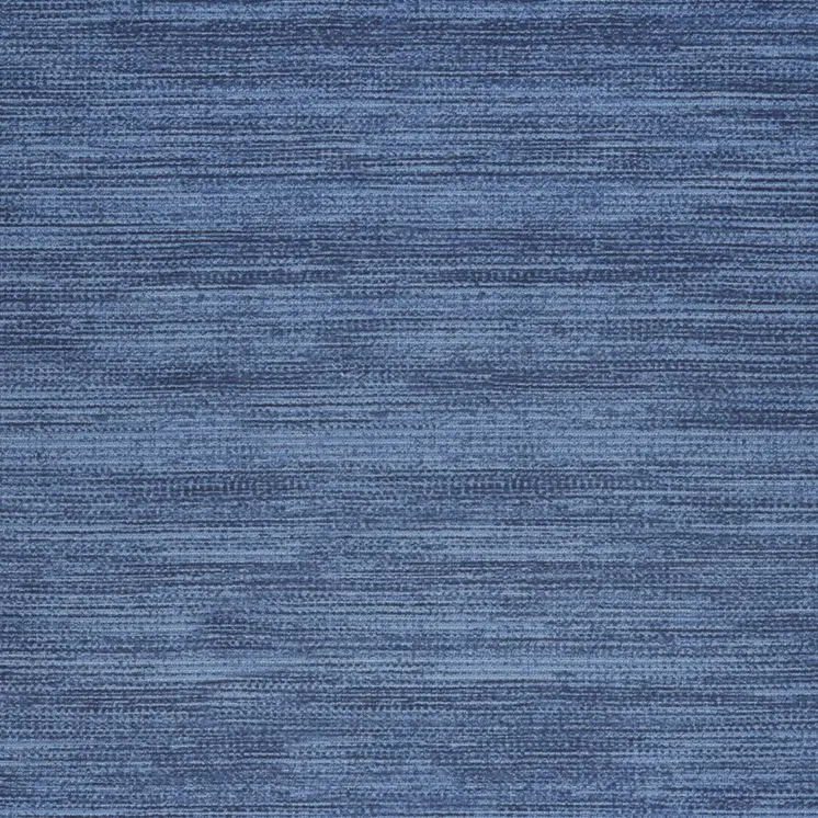 6' X 9' Blue Abstract Power Loom Washable Non Skid Area Rug