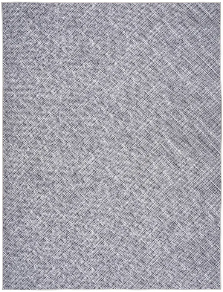 9' X 12' Gray Washable Area Rug