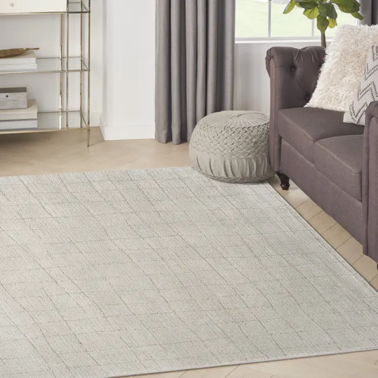 5' X 7' Gray Abstract Area Rug