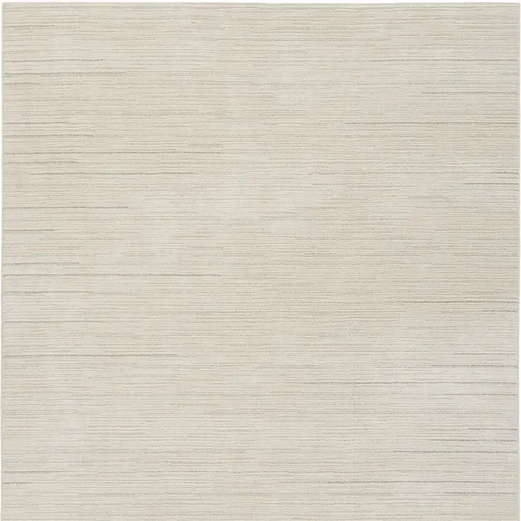 8' X 10' Gray And Ivory Abstract Area Rug