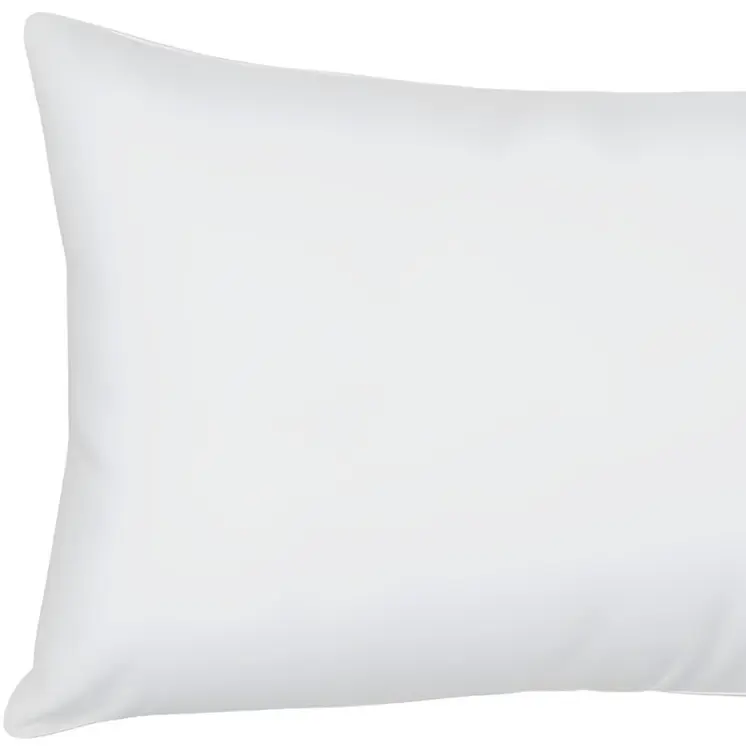 16" X 24" White Lumbar Throw Pillow Insert