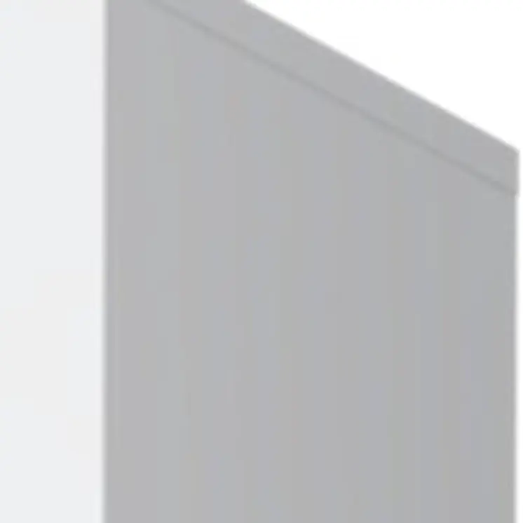 35" White Two Drawer Combo Dresser