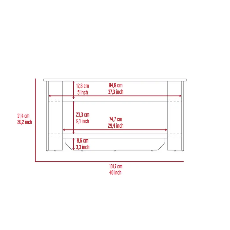 40" Dark Brown Storage Bench with Flip Top