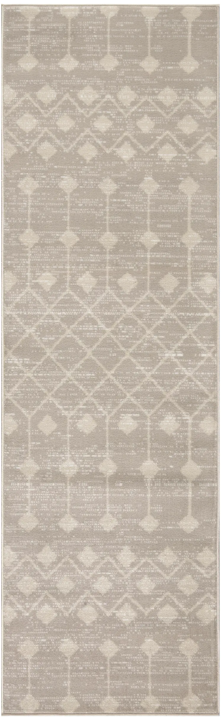 10' Ivory Blue And Orange Round Floral Indoor Outdoor Area Rug