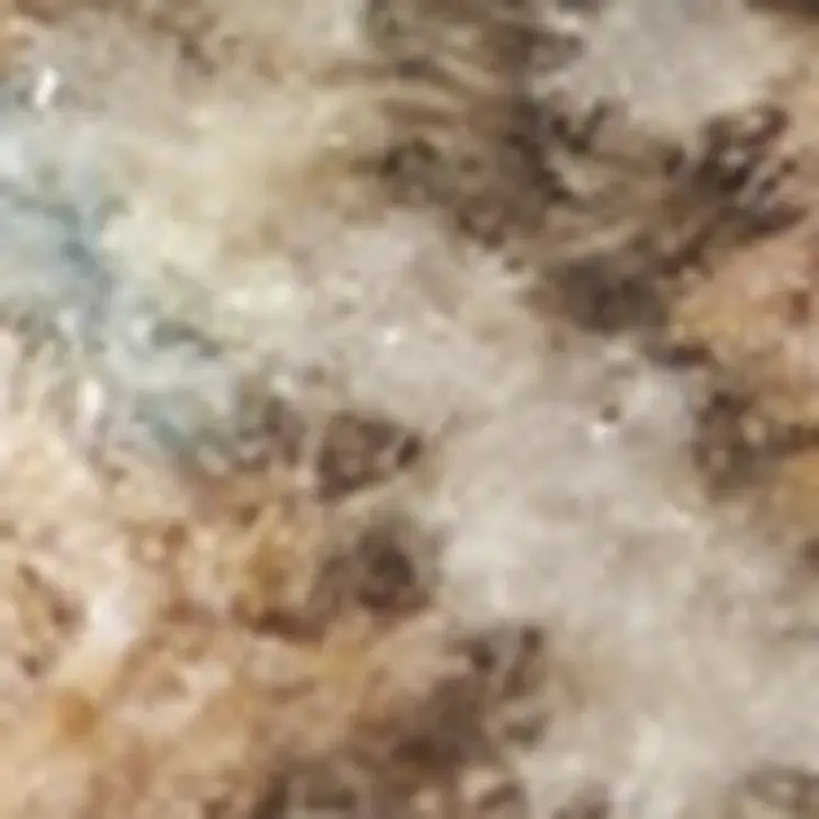 8' Blue And Silver Floral Medallion Distressed Washable Runner Rug