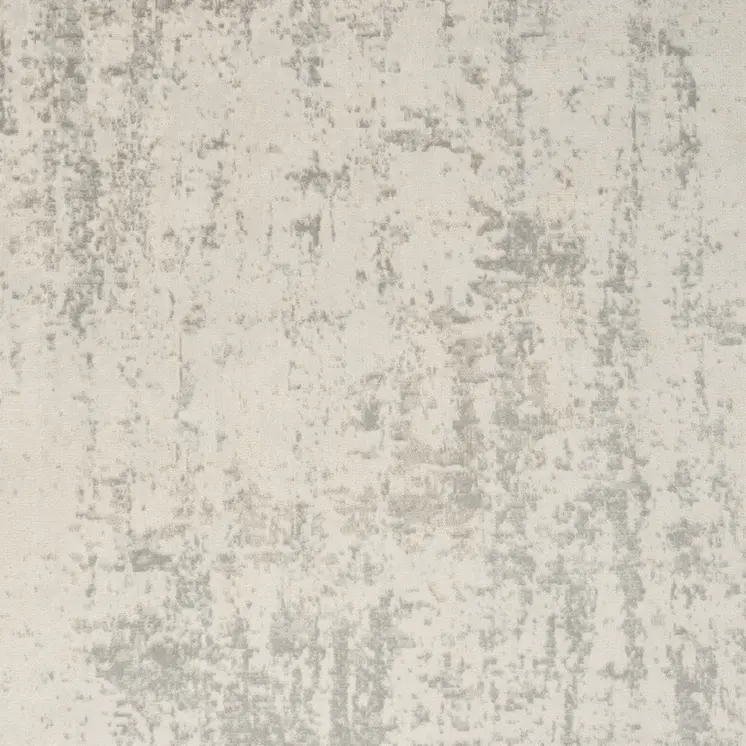 8' X 10' Gray and Ivory Abstract Power Loom Area Rug